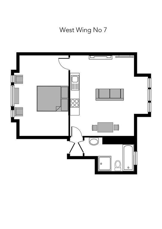 Linton Collection - The West Wing Appartement EDI Buitenkant foto