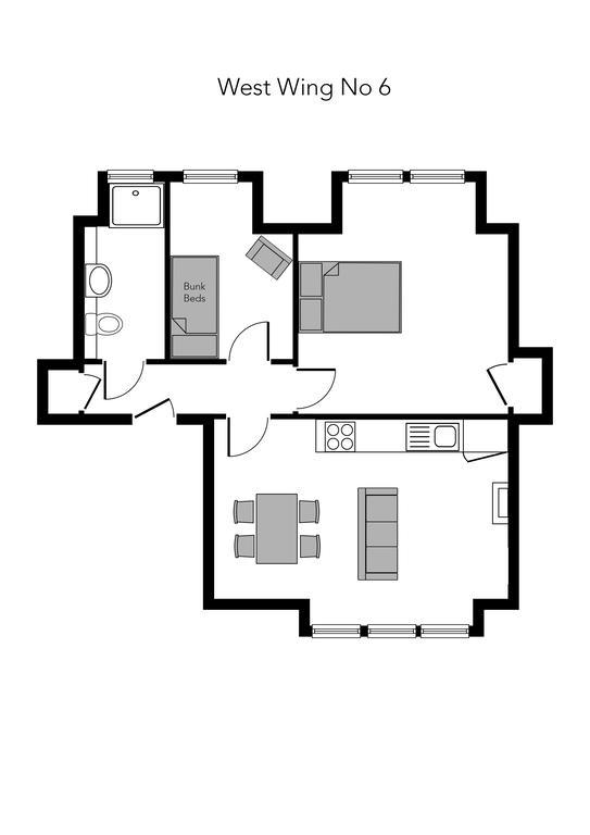 Linton Collection - The West Wing Appartement EDI Buitenkant foto